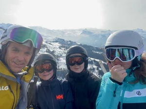 22/2/23, Ranfoilly viewing platform in Les Gets.