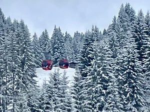 17-3-25, fantastic Spring conditions in Les Gets!